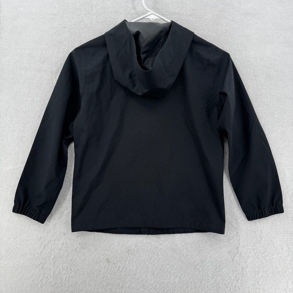 Uniqlo Jacket Youth 140 Water Resistant Windproof Hooded Full Zip Kids Coat sz10 - Picture 3 of 8